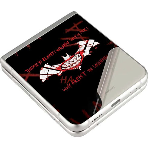 DC Comics The Joker Plenty Wrong With Me Galaxy Z Flip3 5G Skin